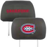 Montreal Canadiens Headrest Covers FanMats Special Order-0