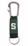 Michigan State Spartans Carabiner Keychain - Special Order - Team Fan Cave