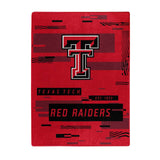 Texas Tech Red Raiders Blanket 60x80 Raschel Digitize Design-0