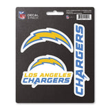 Los Angeles Chargers Decal Die Cut Team 3 Pack-0