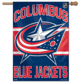 Columbus Blue Jackets Banner 28x40 Vertical - Special Order-0
