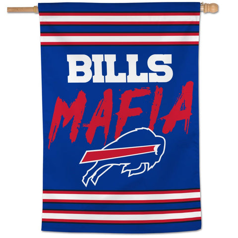 Buffalo Bills Banner 28x40 Vertical Bills Mafia Design - Special Order-0
