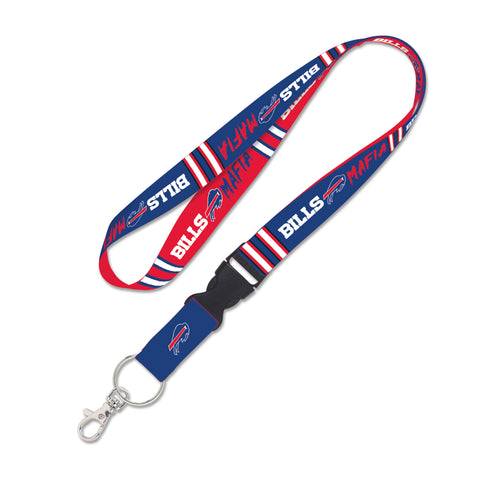 Buffalo Bills Lanyard with Detachable Buckle Bills Mafia Design-0