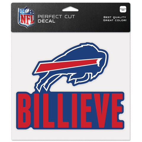 Buffalo Bills Decal 8x8 Perfect Cut Color Slogan-0