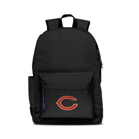 Chicago Bears Backpack Campus Laptop Black with Navy-0