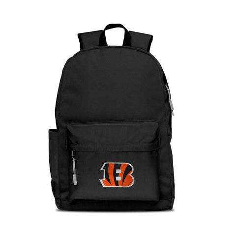 Cincinnati Bengals Backpack Campus Laptop Black with Gray-0