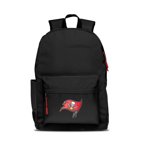 Tampa Bay Buccaneers Backpack Campus Laptop Black with Red-0