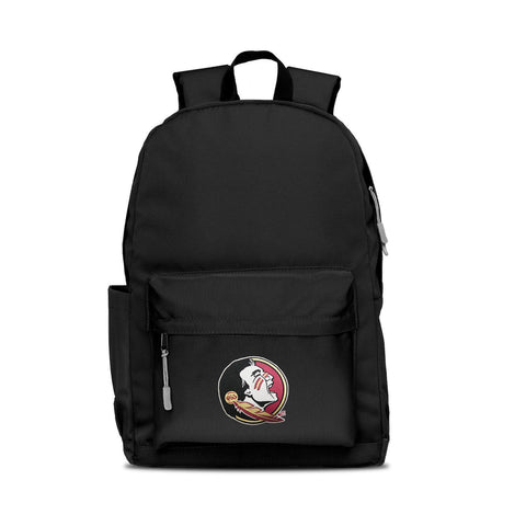 Florida State Seminoles Backpack Campus Laptop Black With Gray-0