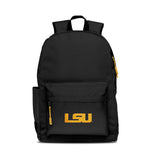 LSU Tigers Backpack Campus Laptop Black With Yellow-0
