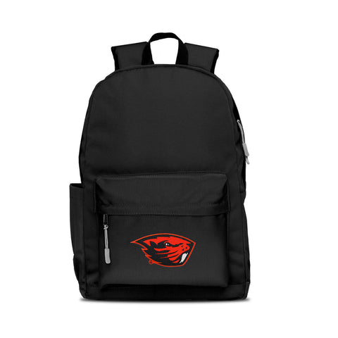 Oregon State Beavers Backpack Campus Laptop Black With Gray-0