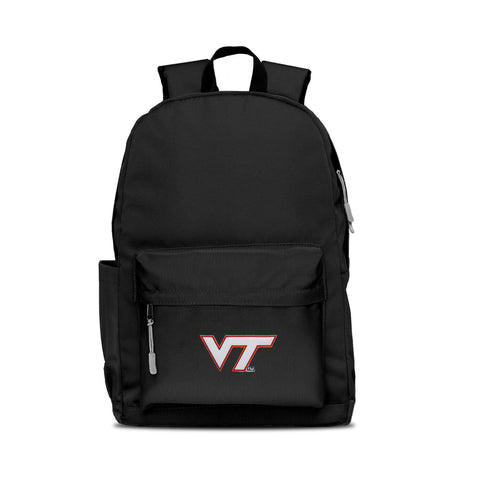 Virginia Tech Hokies Backpack Campus Laptop Black With Gray-0