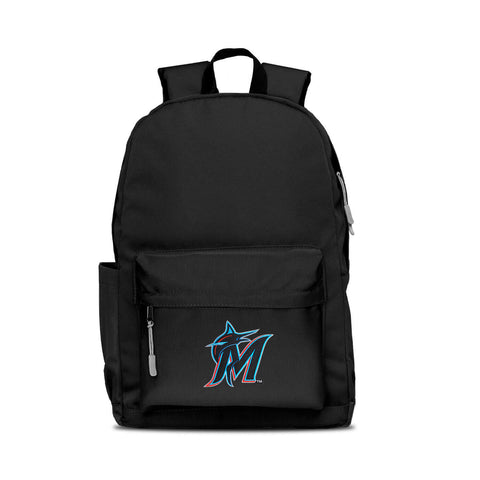 Miami Marlins Backpack Campus Laptop With Gray-0