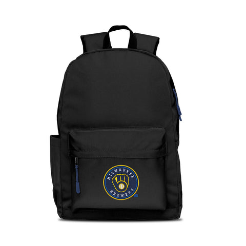 Milwaukee Brewers Backpack Campus Laptop With Navy-0