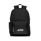 New York Jets Backpack Campus Laptop Black with Gray-0