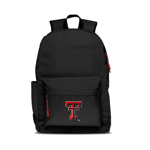 Texas Tech Red Raiders Backpack Campus Laptop Black With Red-0