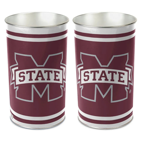 Mississippi State Bulldogs Wastebasket 15 Inch Periodic Restock-0