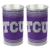 TCU Horned Frogs Wastebasket 15 Inch - Periodic Restock-0