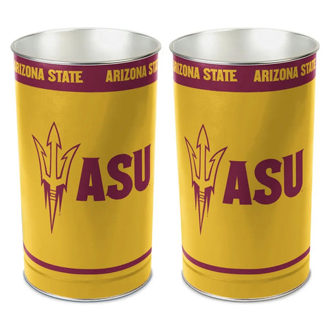 Arizona State Sun Devils Wastebasket 15 Inch - Periodic Restock-0