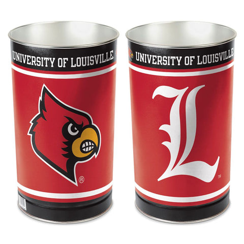 Louisville Cardinals Wastebasket 15 Inch - Periodic Restock-0