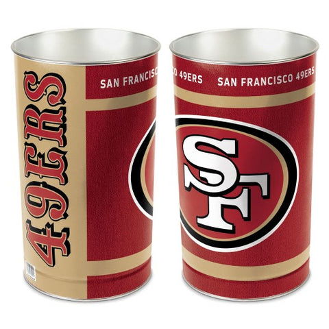 San Francisco 49ers Wastebasket 15 Inch - Periodic Restock-0