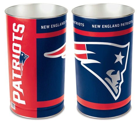 New England Patriots Wastebasket 15 Inch - Periodic Restock-0