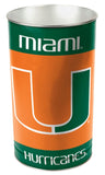 Miami Hurricanes Wastebasket 15 Inch-0
