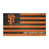 San Francisco Giants Sign Wood 9x17 Flag-0