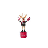 Georgia Bulldogs Ornament Reindeer Push Puppet-0