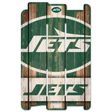 New York Jets Sign 11x17 Wood Fence Style-0