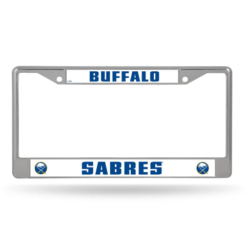 Buffalo Sabres License Plate Frame Chrome-0