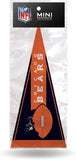 Chicago Bears Pennant Set Mini 8 Piece Retro Design - Special Order-0