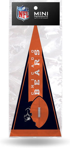 Chicago Bears Pennant Set Mini 8 Piece Retro Design - Special Order-0