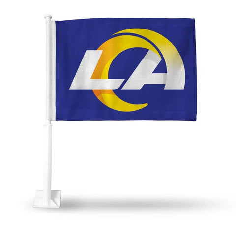 Los Angeles Rams Flag Car-0