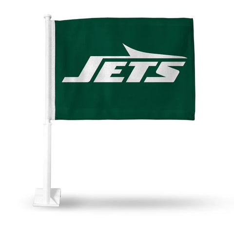New York Jets Flag Car-0