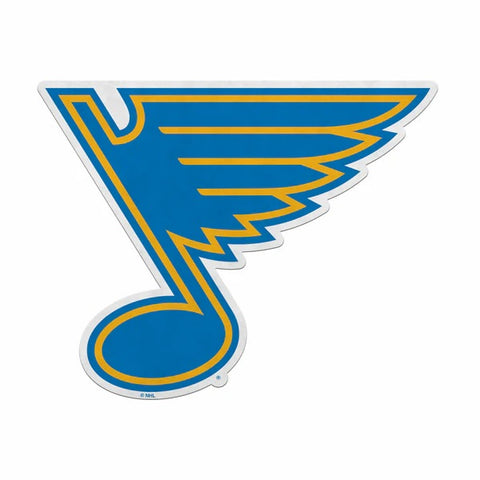 St. Louis Blues Pennant Shape Cut Logo Design - Special Order-0