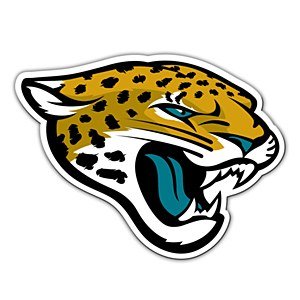 Jacksonville Jaguars Magnet Car Style 12 Inch Mascot-0