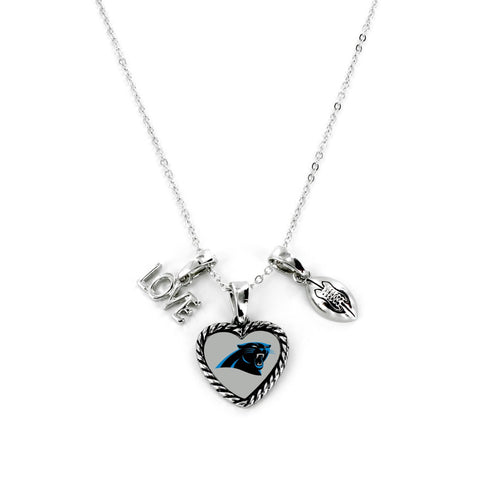 Carolina Panthers Necklace Charmed Sport Love Football-0
