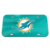 Miami Dolphins License Plate Acrylic - Special Order-0