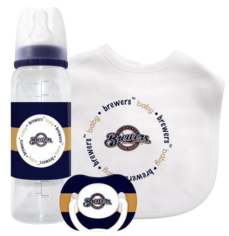 Milwaukee Brewers Baby Gift Set-0