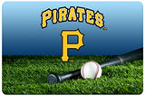 Pittsburgh Pirates Pet Bowl Mat Team Color Baseball Size Large CO-0