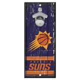 Phoenix Suns Sign Wood 5x11 Bottle Opener-0