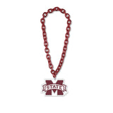 Mississippi State Bulldogs Necklace Big Fan Chain-0