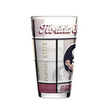 Florida State Seminoles Pint Glass 16oz Quilted Stained Boxed-0