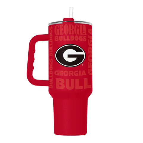 Georgia Bulldogs Tumbler 40oz Powder Coat Replay-0
