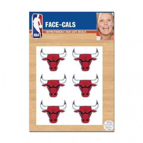 Chicago Bulls Tattoo Face Cals-0