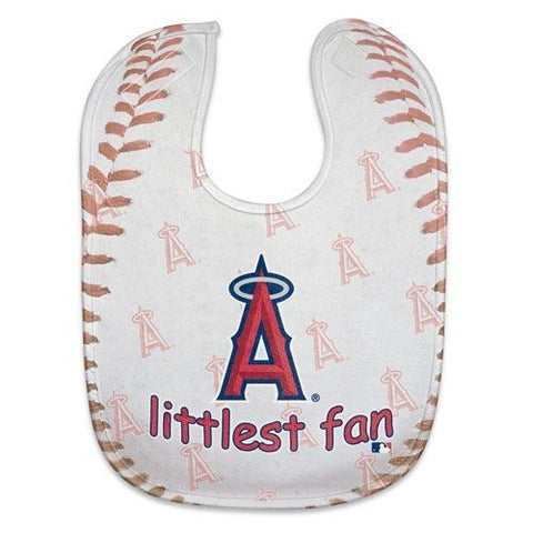 Los Angeles Angels Baby Bib Full Color Mesh Style-0