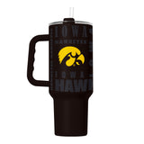 Iowa Hawkeyes Tumbler 40oz Powder Coat Replay-0