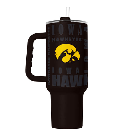 Iowa Hawkeyes Tumbler 40oz Powder Coat Replay-0