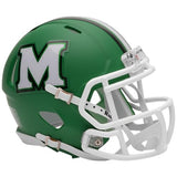 Marshall Thunder Herd Helmet Riddell Replica Mini Speed Style Flat Green-0