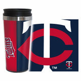 Minnesota Twins Travel Mug 14oz Full Wrap Style Hype Design-0